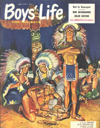 Loinclothed hobby; Obrzek dne - the picture od the day - awa rel - loincloths from Creig Flessel's Boy's Life cover, 1959