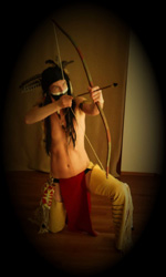 Loinclothed hobby; Obrzek dne - the picture od the day - awa rel -  Akecheta-kohana, native indian reenacting 