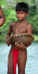 Loinclothed hobby; Obrzek dne - the picture od the day - awa rel -  Bederky indinskho kmeme Embera - Brian Walter photography  