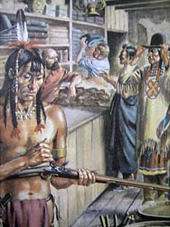 Loinclothed hobby; Obrzek dne - the picture od the day - awa rel -  The Blackfoot and the fur trade
