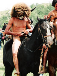 Loinclothed hobby; Obrzek dne - the picture od the day - awa rel - Native indian reenacting, USA - Killsmany 1209 