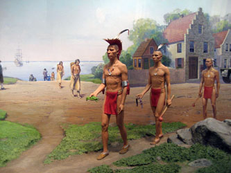 Loinclothed hobby; Obrzek dne - the picture od the day - awa rel - Mohawk Indians, Early New York 