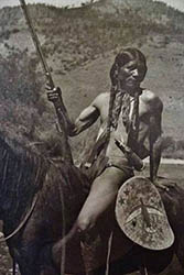 Loinclothed hobby; Obrzek dne - the picture od the day - awa rel -  Arapaho man 