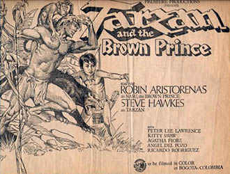 Loinclothed hobby; Obrzek dne - the picture od the day - awa rel - Tarzan and the Brown Prince, Robin Aristorenas and Steve Hawkes 