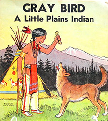 Loinclothed hobby; Obrzek dne - the picture od the day - awa rel -   Roger Vernam, Gray Bird - A little plains indian  