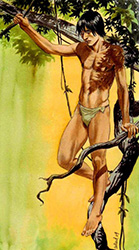 Loinclothed hobby; Obrzek dne - the picture od the day - awa rel -  Andr Juillard, Tarzan  