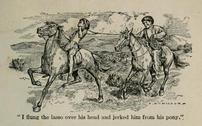 Loinclothed hobby; Obrzek dne - the picture od the day - awa rel - The white indian boy, written and ilustrated by F.L. Wilson, World Book Company, 1922 