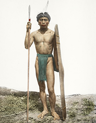 Loinclothed hobby; Obrzek dne - the picture od the day - awa rel - Ifugao warrior 