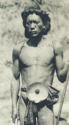 Loinclothed hobby; Obrzek dne - the picture od the day - awa rel - Filipino  warrior