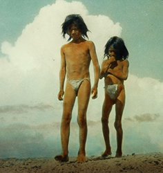 Loinclothed hobby; Obrzek dne - the picture od the day - awa rel -  Navajo Boys at Chinle, Arizona