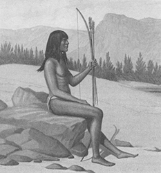 Loinclothed hobby; Obrzek dne - the picture od the day - awa rel -  Mohave Indian