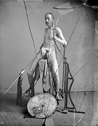 Loinclothed hobby; Obrzek dne - the picture od the day - awa rel - Frank H. Cushing Posing As Dakota Warrior