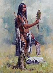 Loinclothed hobby; Obrzek dne - the picture od the day - awa rel - Steven Lang, native indian warrior <