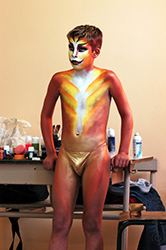 Loinclothed hobby; Obrzek dne - the picture od the day - awa rel - Bodypainting, NovelArt - Tiger styl