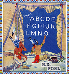 Loinclothed hobby; Obrzek dne - the picture od the day - awa rel -  Hugo David Pohl, Alphabet Reproductions 