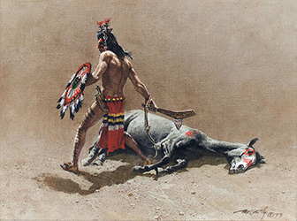 Loinclothed hobby; Obrzek dne - the picture od the day - awa rel - Frank McCarthy, The Stand