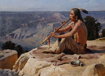 Loinclothed hobby; Obrzek dne - the picture od the day - awa rel -  Z.S. Liang, Voice of the canyon