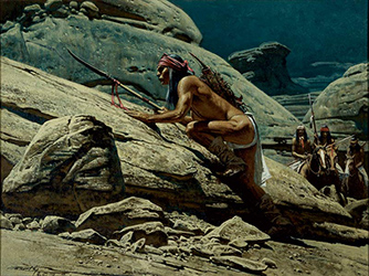 Loinclothed hobby; Obrzek dne - the picture od the day - awa rel -   Frank McCarthy, Apache