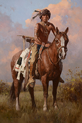 Loinclothed hobby; Obrzek dne - the picture od the day - awa rel -  Z. S. Liang, Buffalo Scout