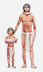 Loinclothed hobby; Obrzek dne - the picture od the day - awa rel - Dorling Kindersley, Aztec slaves