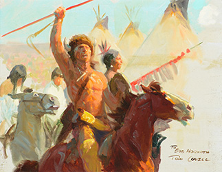 Loinclothed hobby; Obrzek dne - the picture od the day - awa rel - Tom Lovell, Comanche Moon 