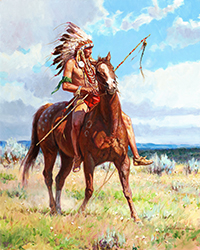 Loinclothed hobby; Obrzek dne - the picture od the day - awa rel - Martin Grelle, Cheyenne Pride, 2006<