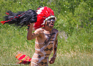 Loinclothed hobby; Obrzek dne - the picture od the day - awa rel -  Reenactment Battle of Little Bighorn 2016