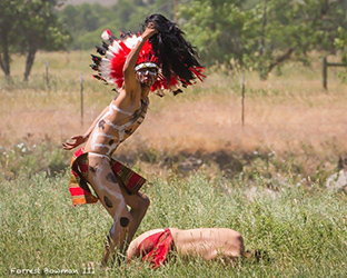 Loinclothed hobby; Obrzek dne - the picture od the day - awa rel - Reenactment Battle of Little Bighorn 2016