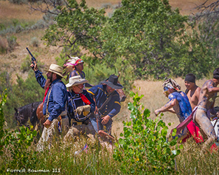 Loinclothed hobby; Obrzek dne - the picture od the day - awa rel - Reenactment Battle of Little Bighorn 2016