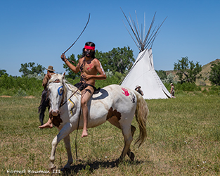 Loinclothed hobby; Obrzek dne - the picture od the day - awa rel - Reenactment Battle of Little Bighorn 2016