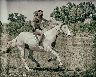 Loinclothed hobby; Obrzek dne - the picture od the day - awa rel - Reenactment Battle of Little Bighorn 2016