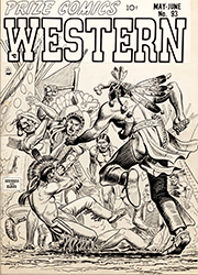 Loinclothed hobby; Obrzek dne - the picture od the day - awa rel -  John Severin and Bill Elder Prize Comics Western #93