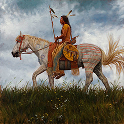 Loinclothed hobby; Obrzek dne - the picture od the day - awa rel -  James Ayers, Lakota Horseman