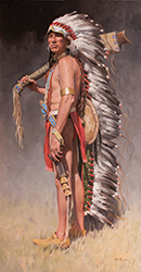 Loinclothed hobby; Obrzek dne - the picture od the day - awa rel - Tom Browning, Defender of the Plains