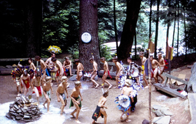 Loinclothed hobby; Obrzek dne - the picture od the day - awa rel - Camp Sequoyah, Indian Lore