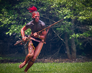 Loinclothed hobby; Obrzek dne - the picture od the day - awa rel - Siege of Fort Watauga 2012