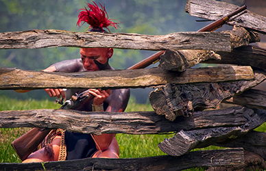 Loinclothed hobby; Obrzek dne - the picture od the day - awa rel - Siege of Fort Watauga 2012