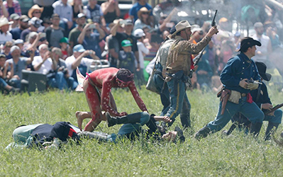 Loinclothed hobby; Obrzek dne - the picture od the day - awa rel - Siege of Fort Watauga 2012