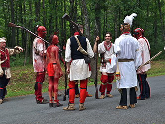 Loinclothed hobby; Obrzek dne - the picture od the day - awa rel - Native american reenacting 2/2