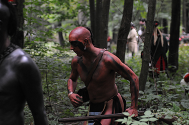 Loinclothed hobby; Obrzek dne - the picture od the day - awa rel - Al's Battle of Newtown Pictures 2009, Iroquois Warrior