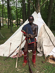 Loinclothed hobby; Obrzek dne - the picture od the day - awa rel - Native american reenactor