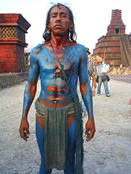 Loinclothed hobby; Obrzek dne - the picture od the day - awa rel - Apocalypto behind the scenes