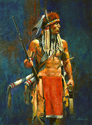 Loinclothed hobby; Obrzek dne - the picture od the day - awa rel - Art of Kim Frank Fujiwara, Pride of a Warrior