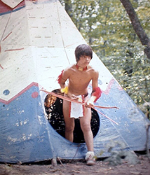 Loinclothed hobby; Obrzek dne - the picture od the day - awa rel -  Loinclothed summer camp in native american style