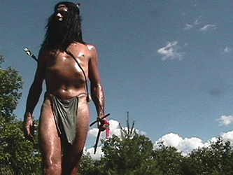 Loinclothed hobby; Obrzek dne - the picture od the day - awa rel -  Pawnee aka native american warrior ~ 4/5, Warm summer