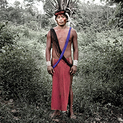 Loinclothed hobby; Obrzek dne - the picture od the day - awa rel - Guianas native American(s), Photo by Miquel Dewever-Plana 