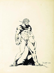Loinclothed hobby; Obrzek dne - the picture od the day - awa rel - Art of Frank Frazetta, Flash Gordon and princess of Mongo 