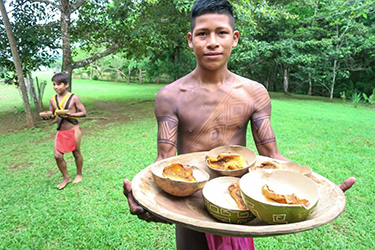 Loinclothed hobby; Obrzek dne - the picture od the day - awa rel - Embera 