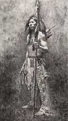 Loinclothed hobby; Obrzek dne - the picture od the day - awa rel -   Art of Howard A. Terpning