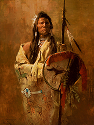 Loinclothed hobby; Obrzek dne - the picture od the day - awa rel -   Art of Howard A. Terpning, Status Symbols